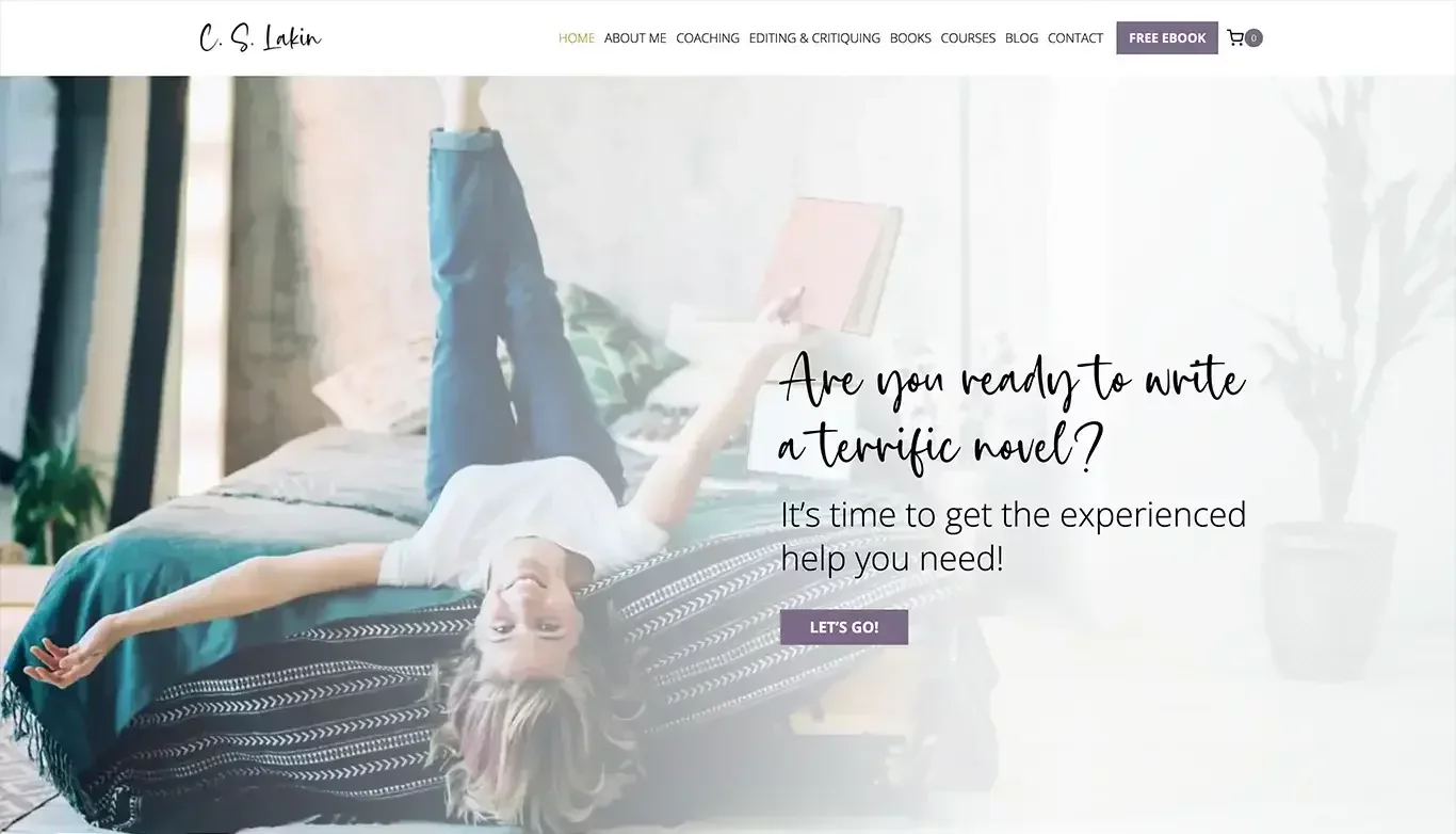 Best Author Website #10 Live Write Thrive